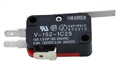 Interruptor de limite de acinra 1pcs interruptor limite de punho microwitch V-15-1C25 / V-151-1C25 / V-152-1C25 / V-153-1C25