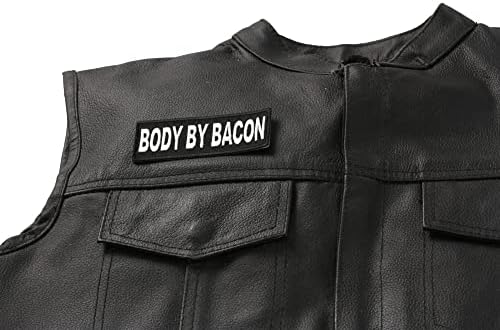 Corpo por Bacon Funny Patch - 4x1,5 polegadas