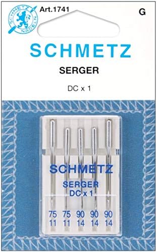 Schmetz Overlock Machine Afines - 11/75 e 14/90