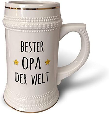 3drose stein canem, 10,5 por 4.5, melhor opa der Welt - melhor vovô do mundo no avô alemão