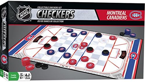 Obras -primas da NHL Montreal Canadiens Cheques Board Game
