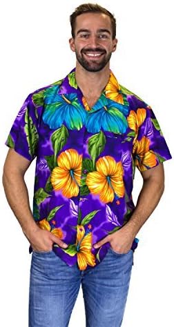 V.H.O. Funky Hawaiian Shirt Men