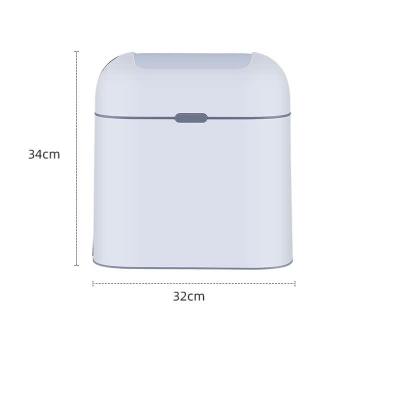 N/A Smart Sensor Bin Bin Kitchen Banheiro Lixo do banheiro pode melhor indução automática Bin impermeável com tampa