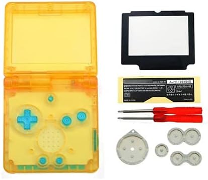 Cover de capa de moradia completa shell com botões kit para game Boy Advance SP GBA SP Screen Lens Feforp Irsors