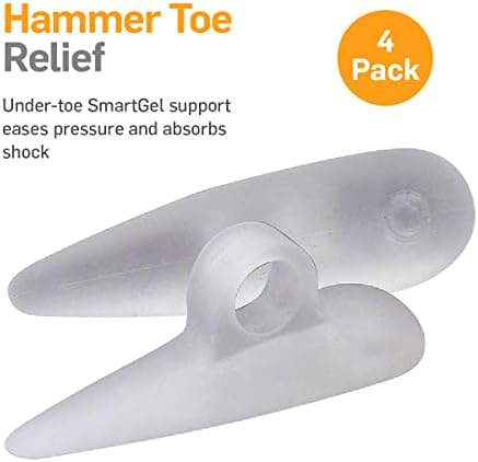 NATRACURE Gel Hammer Toe Crest Pads - 2 pares - - - 3035 -M RET 4PK