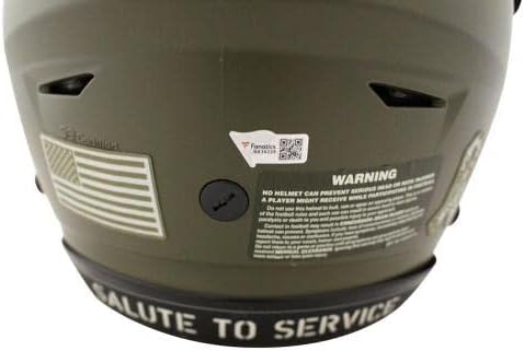 Peyton Manning assinou o Authentic Speed ​​Speed ​​Helmet Fan 38949 - Capacetes NFL autografados