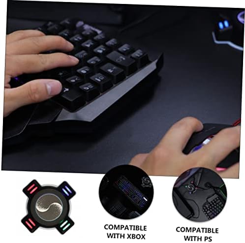 Solustre Controller Converter caixa de teclado portátil Console de jogos portátil Portable Mouse Game Console Conversor