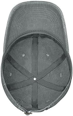 Capinho de beisebol para homens vintage pai chapéu de baixo perfil de baixo perfil de jeans respirável para caminhada de proteção