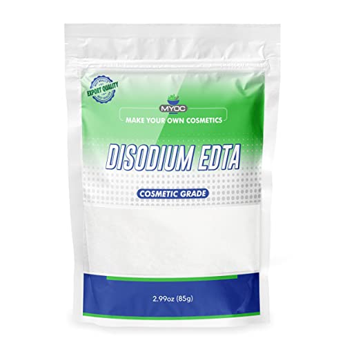 Myoc desmodium EDTA Pure Cosmético Matéria -prima Crúdica Pó cristalino branco Para sabonetes de corpo DIY, shampoo e condicionador