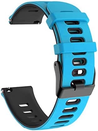 Makeey 22mm Sport Silicone Watch Band Strap for Garmin Active/ Venu 2/ Vivoactive 4/ Forerunner 745 Pulseira de substituição