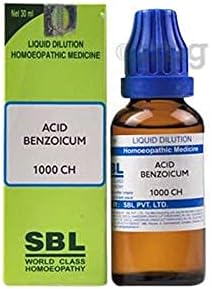 Sbl Acid Benzoicum Diluição 1000 CH