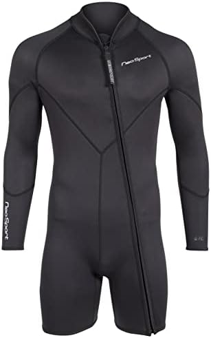 Neosport Wetsuits Men Neoprene de 3 mm de jaqueta de 3 mm