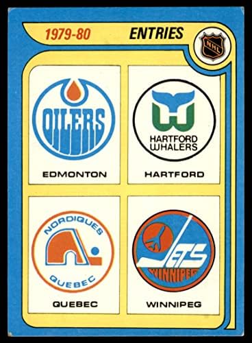 1979 Topps 261 Novas entradas da NHL-Edmonton Oilers/Hartford Whalers/Quebec Nordiques/Winnipeg Jets Winnipeg Jets-hockey