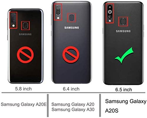 Osophter para Samsung Galaxy A20S Caso-Absorção de Chegamento TPU Flexível TPU Rubber Corpo Full Protetor