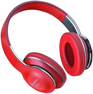 Fones de ouvido Bluetooth HOMBOM sobre ouvido, fones de ouvido sem fio leves com baixo profundo, fone de ouvido Bluetooth
