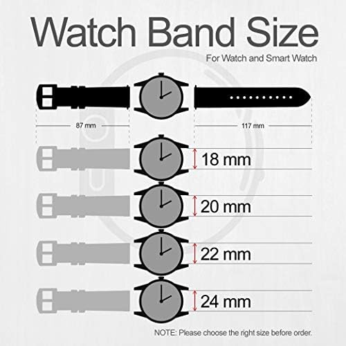 CA0166 Skull Drum Fire Rock Leather Smart Watch Band Band Strap for Wristwatch Smartwatch Smart Watch Tamanho