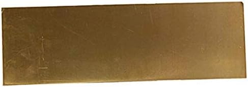 Matérias -primas de folha de latão de Yiwango, 1,2x100x150mm, 1,5x200x300mm Folha de cobre puro