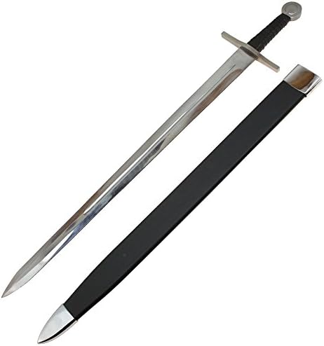 Age da cavalaria medieval cavaleiro de batalha totalmente funcional pronta para armamento espada