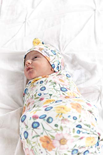 Pérola de cobre grande malha premium bebê swaddle recebendo manta Isabella