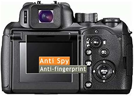 Protetor de tela de privacidade VAXSON, compatível com Fujifilm Finepix S100FS S100 FS Anti -Spy Film Protectors