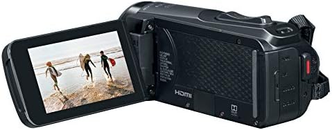 Câmera de vídeo Canon Vixia HF W10 Camera com memória embutida, à prova d'água, à prova de choque, 40x óptica e zoom dinâmico 60x