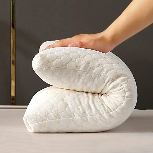 Fksdhdg Pillow Pillow Pholete Pholet Pillow Partículas de látex travesseiro ergonômico