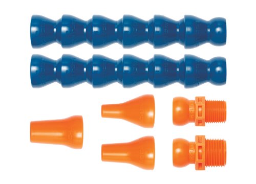 LOCL -LINE - 50813 Kit de montagem de mangueira de refrigeração, copolímero acetal, 7 peças, ID da mangueira de refrigerante