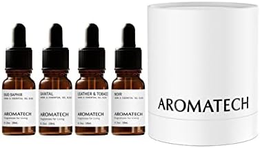 Aromatech o conjunto aromático cítrico | Conjunto de presentes da mistura de óleos essenciais do difusor de aroma do