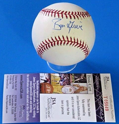 Ben Grieve assinado OML Baseball ~ Autograph Ball ~ JSA T05649 - Bolalls autografados