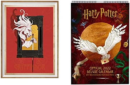 Calendário oficial de Harry Potter 2022 - calendário de edição especial com obras de arte destacáveis ​​para enquadrar