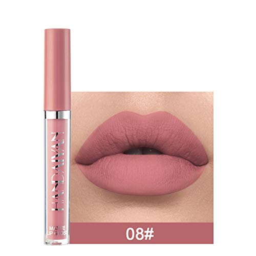 Color belas amostras de líquido feminino à prova d'água lábio durar 2,5 ml de batom longo brilho de beleza lipstick lip gloss