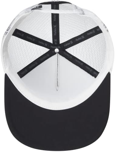 Capinho de beisebol feminino Hurley - Horizon Curved Brim Snap -Back -Back Backer Trucker Hat