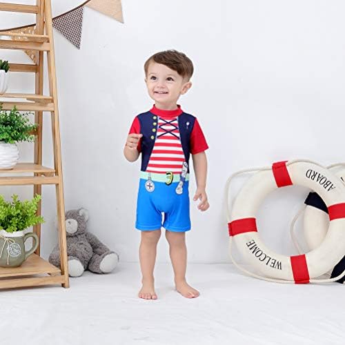 LXKIKMM May Baby Boy Boy Boy Sailor Pirate Pirate Swimsuit Beach Swimsuit