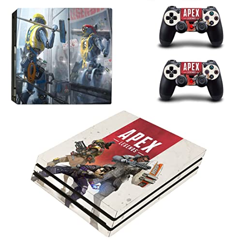 Legends Game - APEX Game Battle Royale Bloodhound Gibraltar PS4 ou PS5 Skin Stick para PlayStation 4 ou 5 Console e 2 Controllers