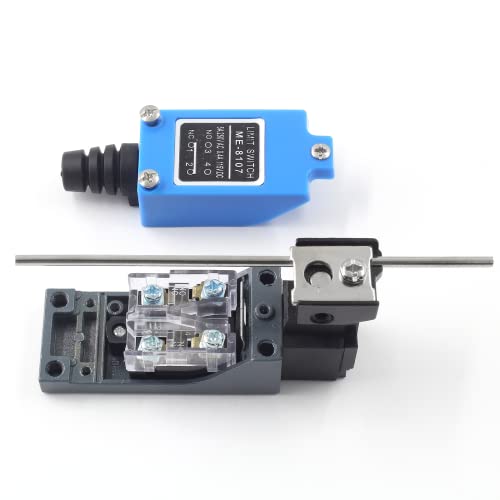 Gumifa 2 pcs ME-8107 Ajuste do braço de alavanca de haste ajustável interruptor de limite momentâneo para o interruptor da