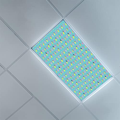 Tampas de luz fluorescentes para painéis de difusor de luz do teto Fruitos de luz de fluorescentes de padrões para escritórios