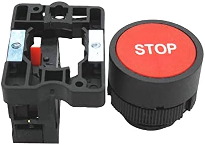 Caixa de controle do botão de parada de emergência vermelha ankang hb2-b10 caixa de interruptor à prova d'água botão de