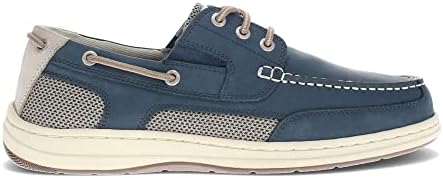 Dockers Mens Beacon Leather Casual Classual Boat Shoe com Stain Defender
