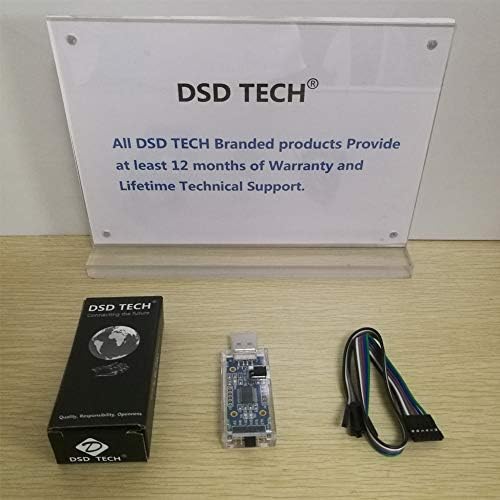 DSD Tech USB para TTL Adaptador serial com chip FTDI FT232RL Compatível com Windows 10, 8, 7 e Mac OS X