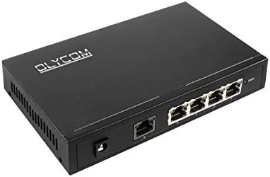 5 Porta Poe Rede Switch 60W Gigabit Ethernet Switch não gerenciado Desktop 10/10/1000m Casting de metal com proteção ao longo