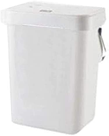 WXXGY Garbage Can Lixer pode desperdiçar cesto para lixo montado na parede Bin Sanitário com tampa e manusear espaço para salvar