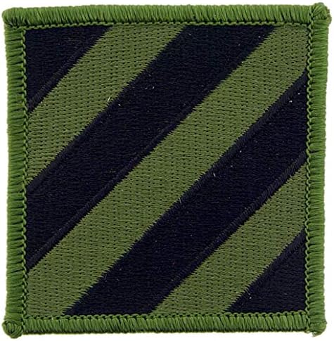 Divisão de Infantaria do Exército dos Estados Unidos, Woodland / Green Sew no patch bordado de Bordedland / Green Sew