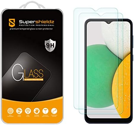 SuperShieldz projetado para o Samsung Galaxy A03 / A03 Core Temperado Vidro Protetor de tela, anti -ratinho, bolhas