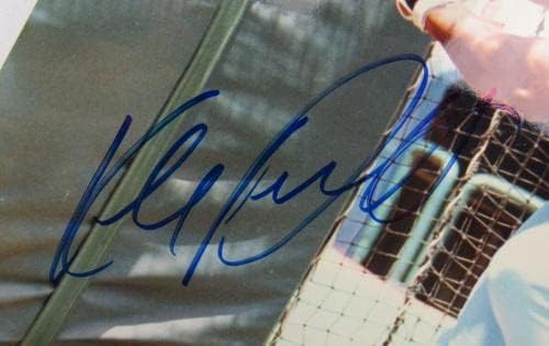 Kirby Puckett assinou autograph 8x10 Foto JSA VV73642 - Fotos de MLB autografadas