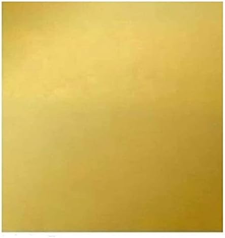 Folha de cobre de Yiwango folha de latão de folha 200x200mm folha de metal de cobre metal de metal de latão amplamente
