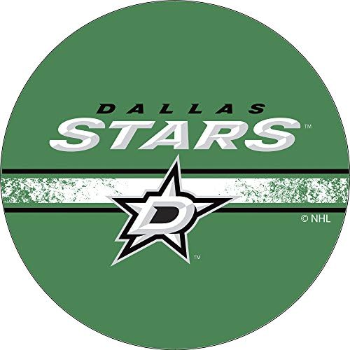 Marca de marca registrada NHL Dallas Stars Chrome Bar Banco com giro