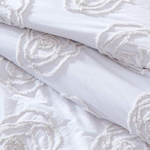 Betsey Johnson - Conjunto de capa de edredom King, roupas de cama reversíveis de algodão com shams combinando, durante toda a temporada