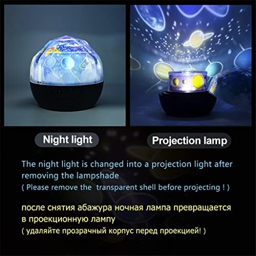 QFWCJ Starry Night Light Planet Planet Magic Projecor Universo LED LUZES LED