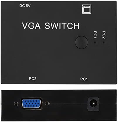 Acessório de computador do Splitter VGA doact 2-em-1-1-saída 2 Acessórios de exibição HD para interruptor para interruptor