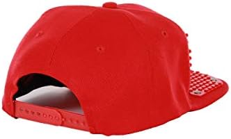 Blocky bloqueia chapéu de snapback vermelho